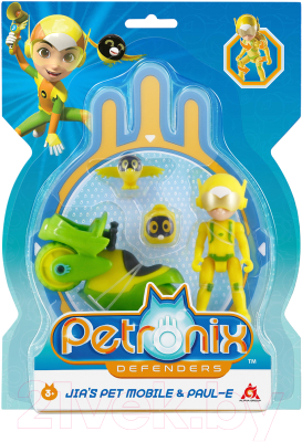 Игровой набор Petronix Пэтмобиль и фигурка героя Джии / 40608