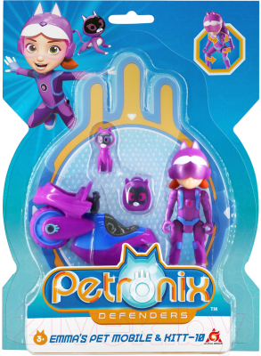 Игровой набор Petronix Пэтмобиль и фигурка героя Эммы / 40606