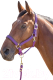 Недоуздок для лошади Shires Topaz COB 387/PURPLE/COB (фиолетовый) - 