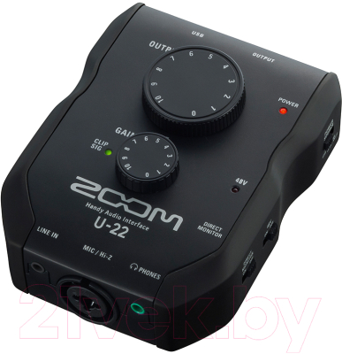 Аудиоинтерфейс ZOOM U-22