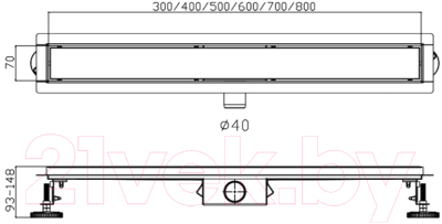 Трап для душа Haiba HB93600-7