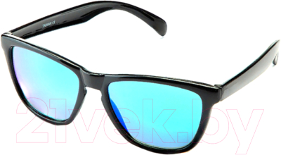 Очки солнцезащитные 2K FB6-12026 (черный глянец/зеленый Revo)