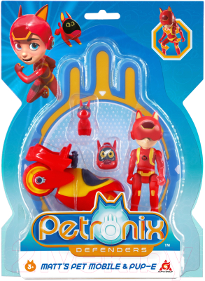 Игровой набор Petronix Пэтмобиль и фигурка героя Мэтта / 40605