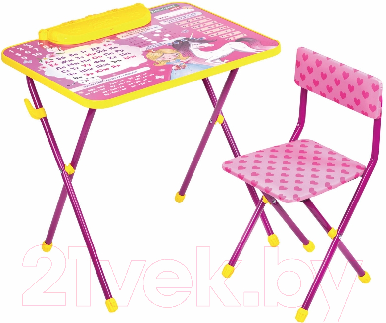 Комплект мебели с детским столом Brauberg Nika Kids. Принцесса / 532635