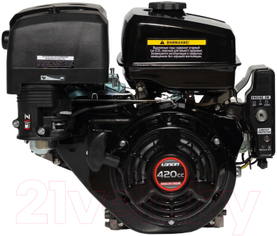 Двигатель бензиновый Loncin G420FD 190FD D25 5А (без б/у/з)