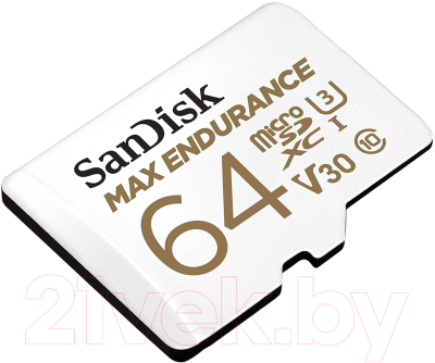 Карта памяти SanDisk microSDXC UHS-3 64GB (SDSQQVR-064G-GN6IA)