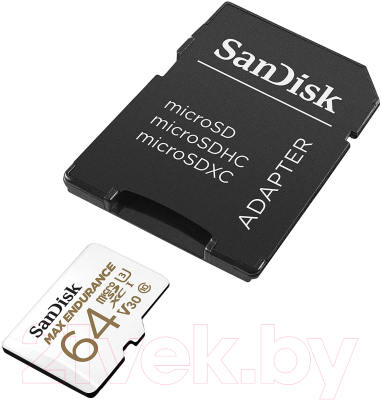 Карта памяти SanDisk microSDXC UHS-3 64GB (SDSQQVR-064G-GN6IA)
