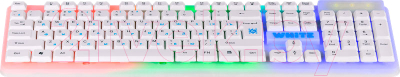 Клавиатура Defender White Rainbow GK-172 / 45172