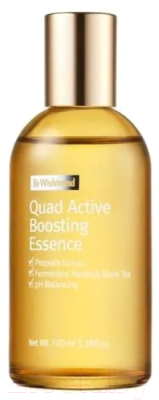 Эссенция для лица By Wishtrend Quad Active Boosting Essence С антибактериальным эффектом  (100мл)