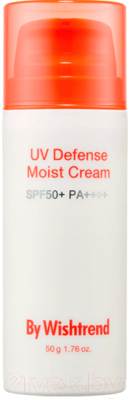 Крем солнцезащитный By Wishtrend UV Defense Moist Cream SPF50+ PA++++ (50г)