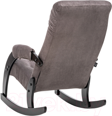 Кресло-качалка Glider 67 540x950x1000 (Verona Antrazite Grey/венге)