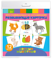 

Развивающие карточки Феникс+, Лесные животные / 59396