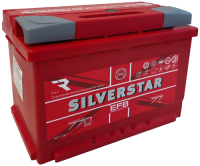 

Автомобильный аккумулятор SILVER STAR, EFB 77 R 770A