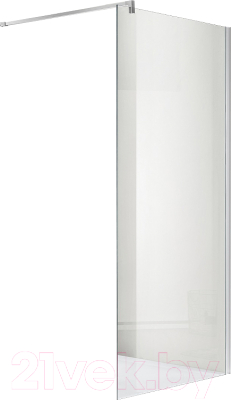 Душевая стенка Aquatek 90x200 / AQNAR6310-90 (хром/прозрачное стекло)