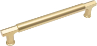 Ручка дверная Cebi Iris A5126 МР35 (30см, матовое золото) - 