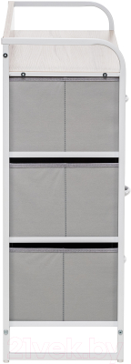 Система хранения Импэкс Leset Ноа 7 ящиков (белый/светло-серый)
