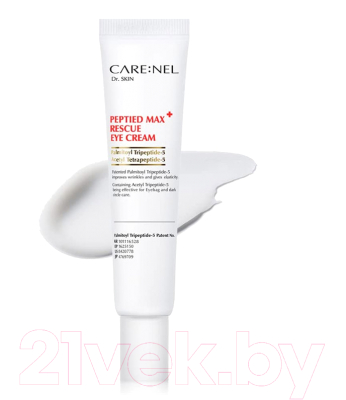 Крем для век Carenel Peptied Max Rescue Eye Cream Антивозрастной с пептидами (25мл)