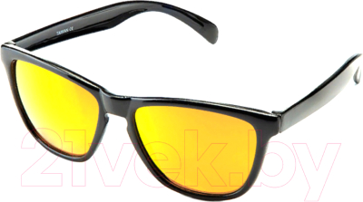 Очки солнцезащитные 2K FB6-12026 (черный глянец/красный Revo)