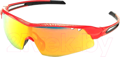 Очки солнцезащитные 2K S-15002-G (красный глянец/красный Revo)