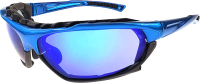 Очки солнцезащитные 2K SB-12233 (синий глянец/синий Revo) - 