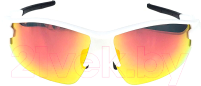 Очки солнцезащитные 2K SD-21503 (белый матовый/черно-красный Revo)