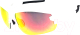 Очки солнцезащитные 2K SD-21503 (белый матовый/черно-красный Revo) - 