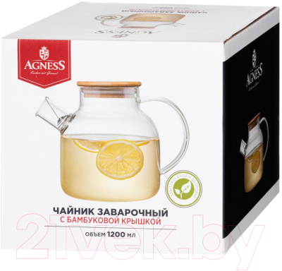 Заварочный чайник Agness 250-155