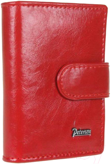 Визитница Peterson PTN PL-103-RED