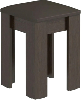 Табурет Атлант-Мебель Лаки тип 1 (венге цаво/экокожа коричневый) - 