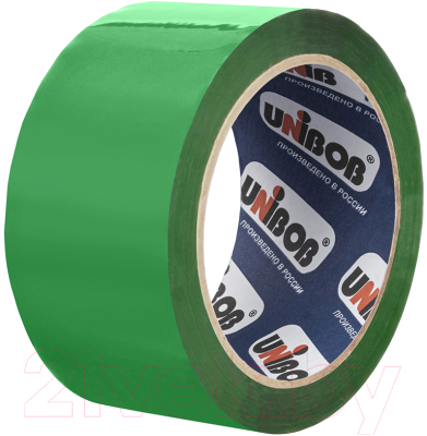 Скотч Unibob 48ммx66м, 45мкм / 30488 (зеленый)