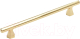 Ручка для мебели Cebi Thor A1108 МР11 (160мм, глянцевое золото) - 