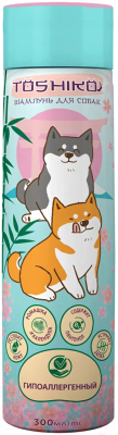 Шампунь для животных Toshiko Гипоаллергенный для собак (300мл)
