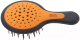 Расческа-массажер Janeke Superbrush Mini 71SP220NEROFL (черный/оранжевый) - 