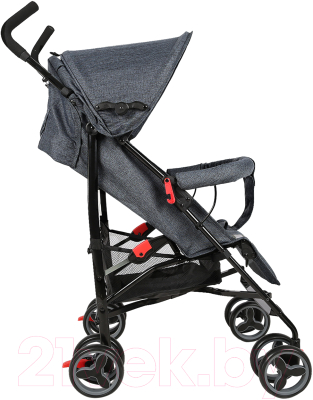 Детская прогулочная коляска INDIGO Punto (серый)