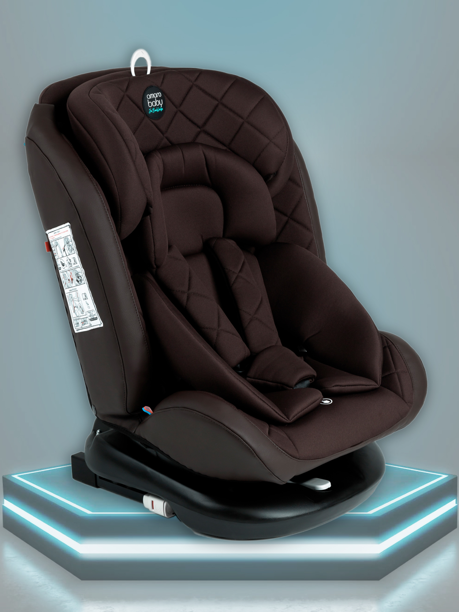 Автокресло Amarobaby Brilliant Isofix / AMARO-2003-BrKo