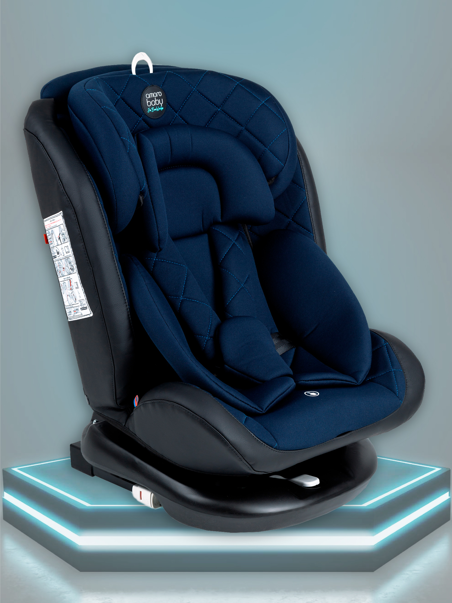 Автокресло Amarobaby Brilliant Isofix / AMARO-2003-BrSi