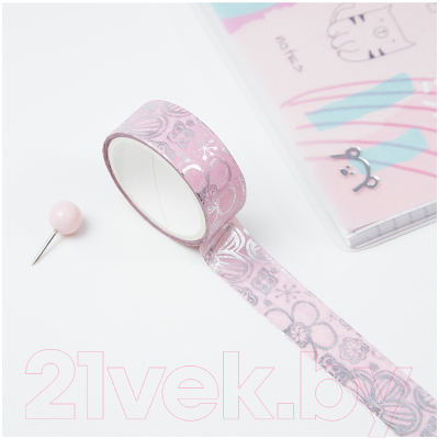 Лента декоративная Meshu Pink elegance / MS_36869