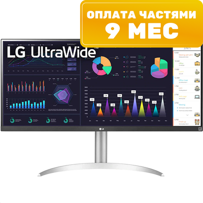 Монитор LG 34WQ650-W (белый) - 