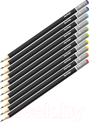 Набор простых карандашей Berlingo BS01210 (10шт)