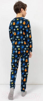 Пижама детская Mark Formelle 563314 (р.98-52, монстры на синем)