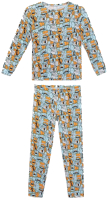 Пижама детская Mark Formelle 563314 (р.92-52, цветные монстры) - 