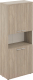 Миниатюра изображения товара Шкаф Norden Высокий с нишей / SG.841.OD.OD.OD (дуб темный)