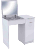 Туалетный столик Vental Римини-3 (белый) - 