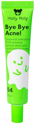 Сыворотка для лица Holly Polly Bye Bye Acne против акне для проблемной кожи лица (30мл)