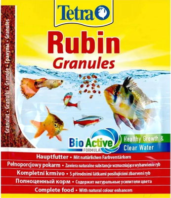 Изображение товара Корм для рыб Tetra Sachet TetraRubin Granules (15г)