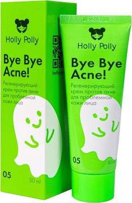 Крем для лица Holly Polly Bye Bye Acne Против акне для проблемной кожи лица (50мл)