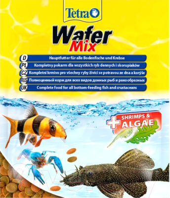 Изображение товара Корм для рыб Tetra Sachet TetraWafer Mix (15г)