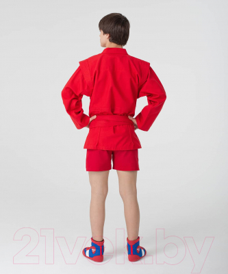 Изображение товара Куртка для самбо Insane Start / IN22-SJ300 (р-р 52-54, красный)