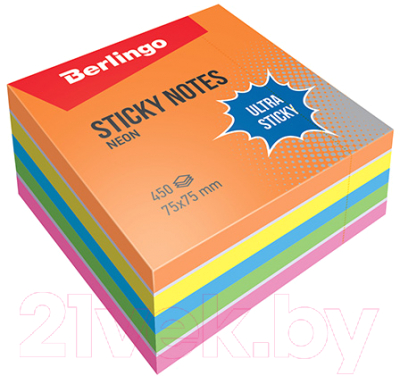 Блок для записей Berlingo Ultra Sticky / LSn_40202