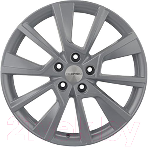 Литой диск Khomen KHW1802 Geely Coolray 18x7" 5x114.3мм DIA 54.1мм ET 50мм (F-Silver)